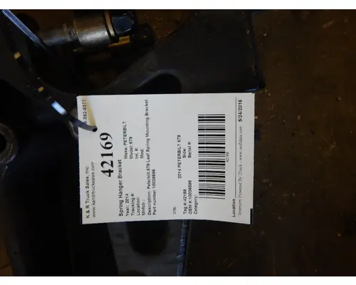 PETERBILT 579 Brackets, Misc.
