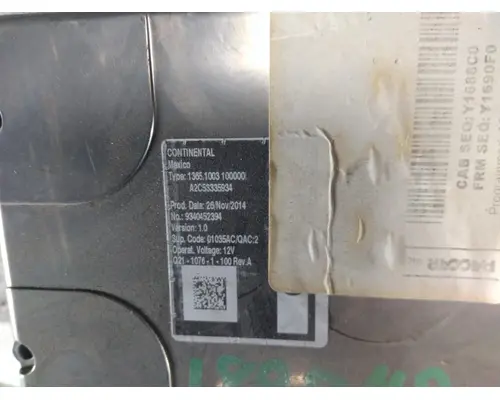 PETERBILT 579 CAB CONTROL UNIT MODULE