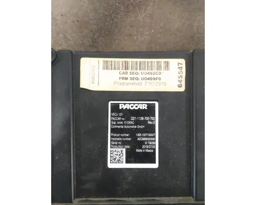 PETERBILT 579 CAB CONTROL UNIT MODULE
