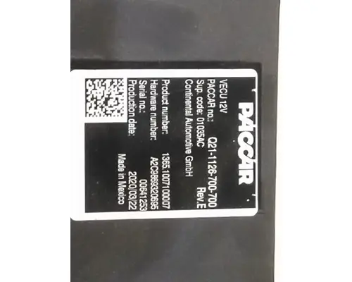 PETERBILT 579 CAB CONTROL UNIT MODULE