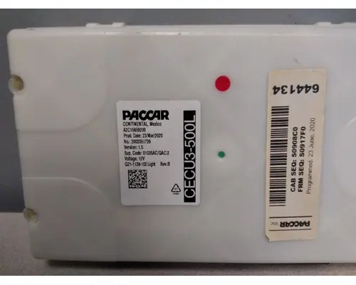 PETERBILT 579 CAB CONTROL UNIT MODULE