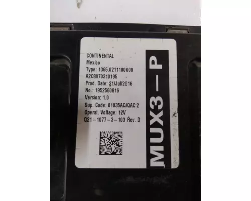 PETERBILT 579 CHASSIS CONTROL MODULE (CCM)