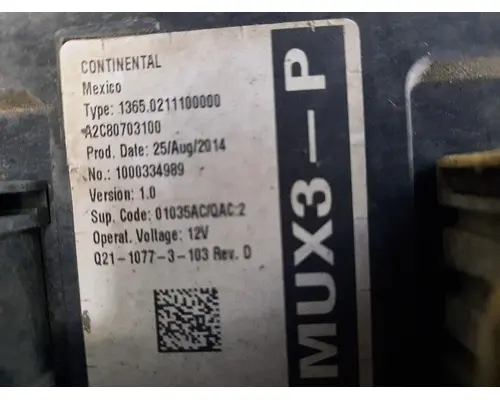 PETERBILT 579 CHASSIS CONTROL MODULE (CCM)