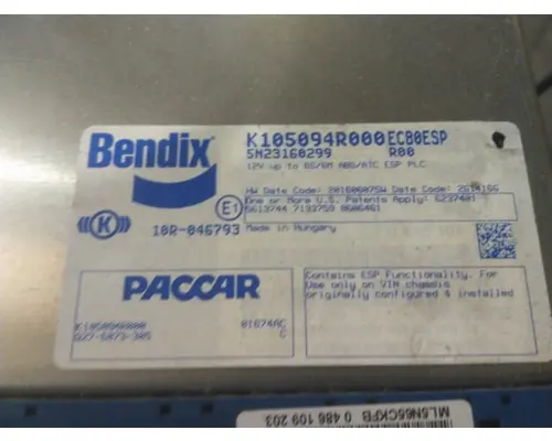 PETERBILT 579 CHASSIS CONTROL MODULE (CCM)