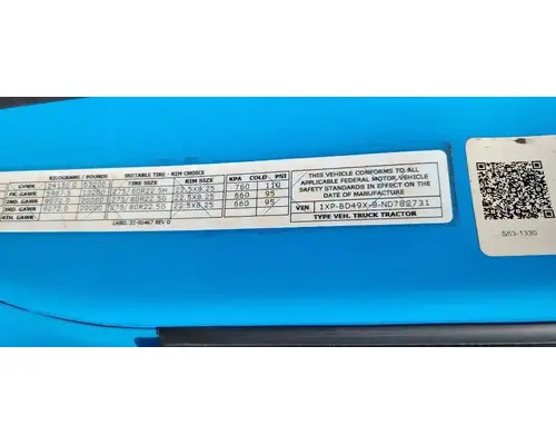 PETERBILT 579 Cab Assembly