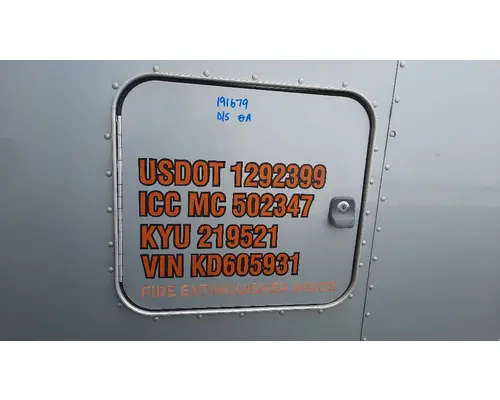 PETERBILT 579 DOOR, COMPARTMENT