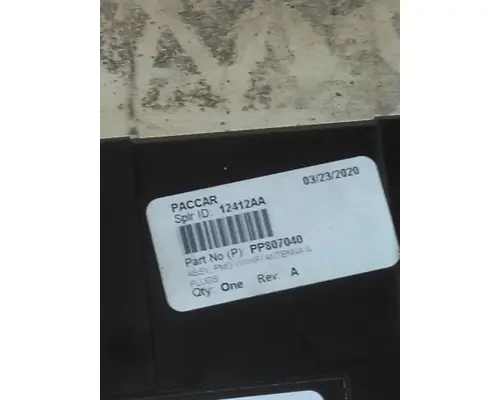 PETERBILT 579 ELECTRICAL COMPONENT