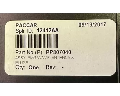 PETERBILT 579 Electrical Parts, Misc.
