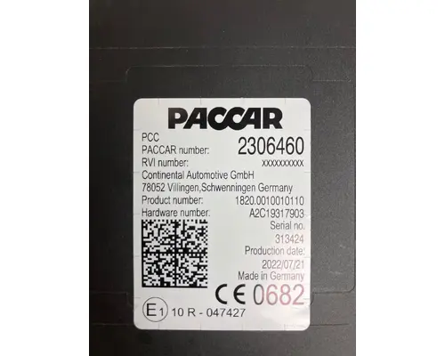 PETERBILT 579 Electronic Chassis Control Modules
