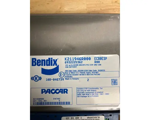 PETERBILT 579 Electronic Chassis Control Modules