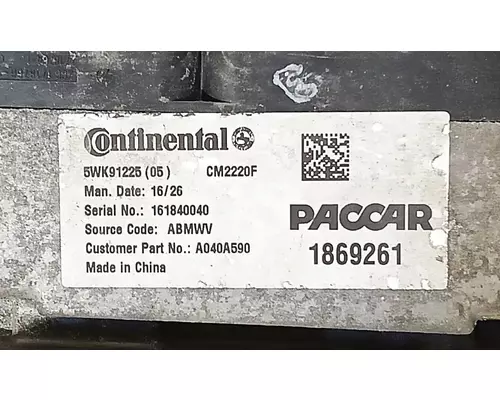 PETERBILT 579 Electronic Engine Control Module