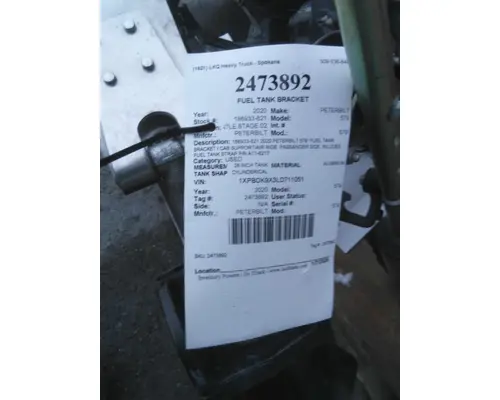 PETERBILT 579 FUEL TANK BRACKET
