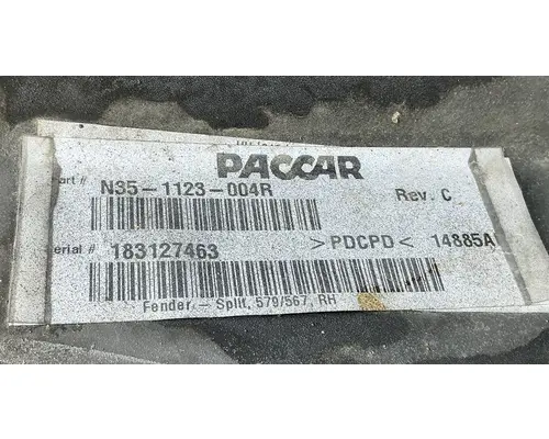 PETERBILT 579 Fender Extension