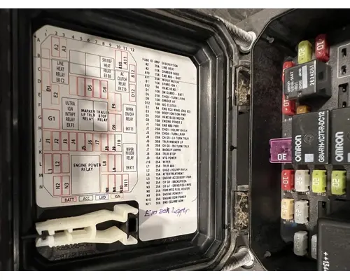 PETERBILT 579 Fuse Box