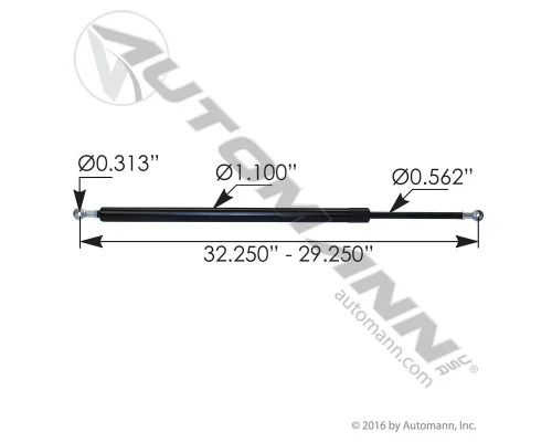 PETERBILT 579 HOOD SHOCKSTRUT