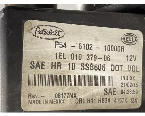PETERBILT 579 Headlamp Assembly