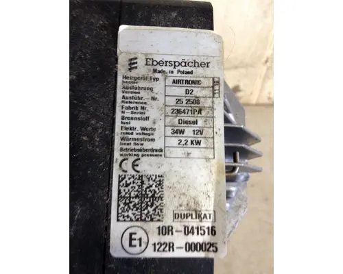 PETERBILT 579 Heater Assembly