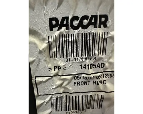 PETERBILT 579 Heater or Air Conditioner Parts, Misc.