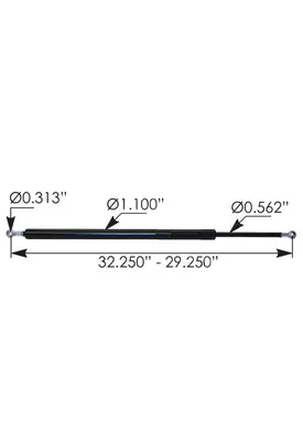 PETERBILT 579 Hood Strut