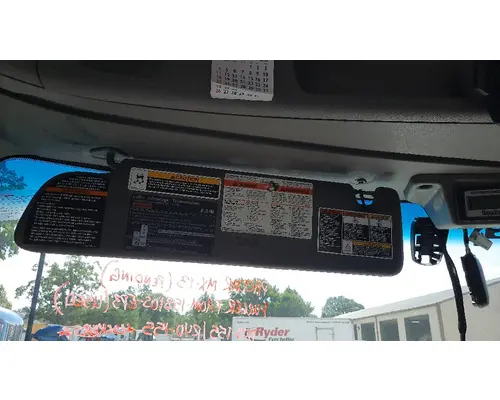 PETERBILT 579 INTERIOR SUN VISOR