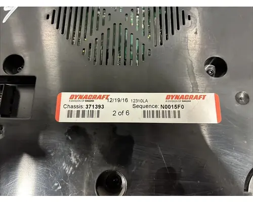 PETERBILT 579 Instrument Cluster