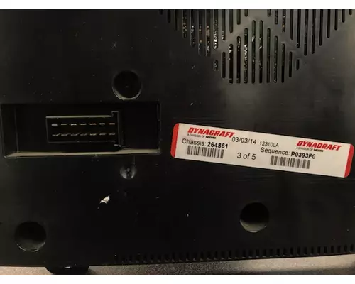 PETERBILT 579 Instrument Cluster
