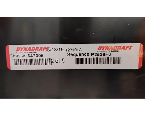 PETERBILT 579 Instrument Cluster