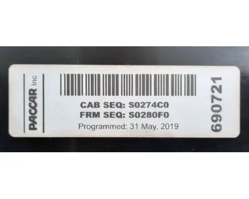 PETERBILT 579 Instrument Cluster