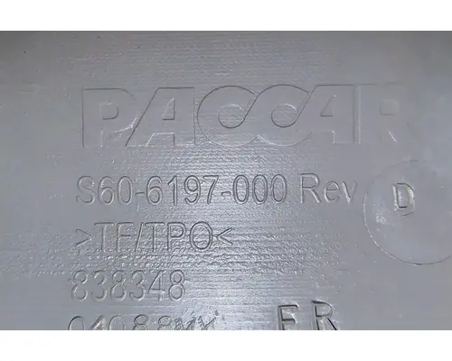 PETERBILT 579 Interior Parts, Misc.