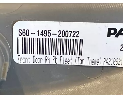 PETERBILT 579 Interior Trim Panel