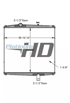 PETERBILT 579 RADIATOR ASSEMBLY