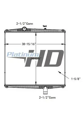PETERBILT 579 RADIATOR ASSEMBLY