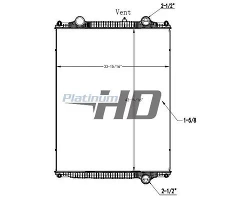 PETERBILT 579 RADIATOR ASSEMBLY OEM# PY091001 in Athens, GA $802.21 # ...