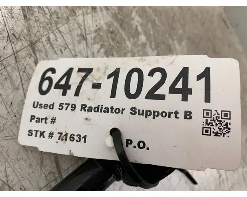 PETERBILT 579 Radiator Core Support