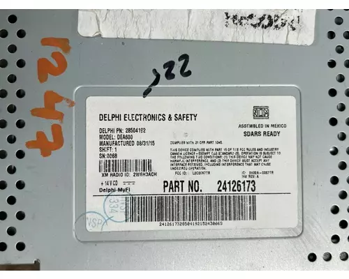PETERBILT 579 Radio, AV equipment, Navigation, Display