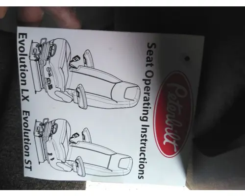 PETERBILT 579 SEAT, FRONT