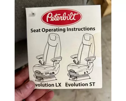 PETERBILT 579 Seat, Front
