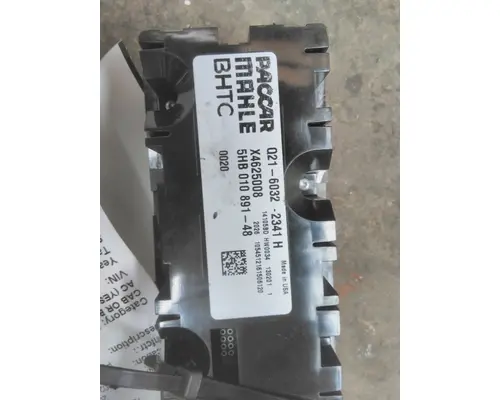 PETERBILT 579 TEMPERATURE CONTROL