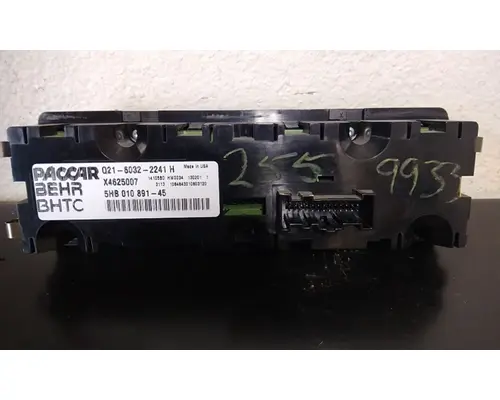 PETERBILT 579 TEMPERATURE CONTROL