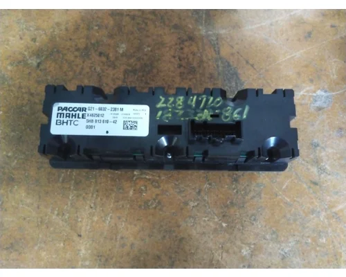 PETERBILT 579 TEMPERATURE CONTROL