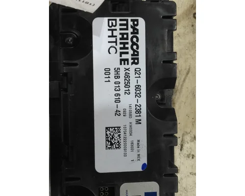 PETERBILT 579 TEMPERATURE CONTROL