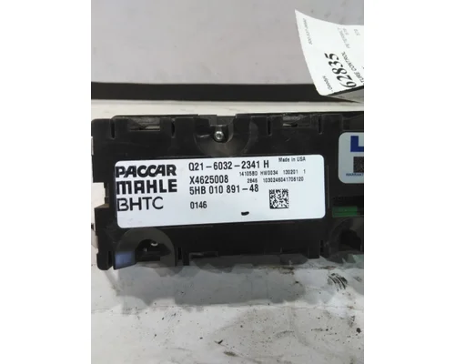 PETERBILT 579 TEMPERATURE CONTROL