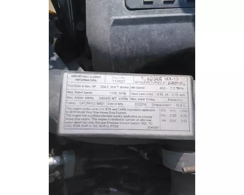 PETERBILT 579 WHOLE TRUCK FOR RESALE