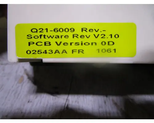 PETERBILT 587-Sleeper_Q21-6009 AC Control