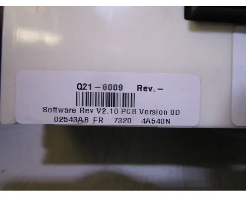 PETERBILT 587-Sleeper_Q21-6009 AC Control