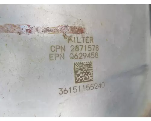 PETERBILT 587 DPF (Diesel Particulate Filter)