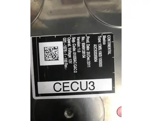 PETERBILT 587 ECM (HVAC)