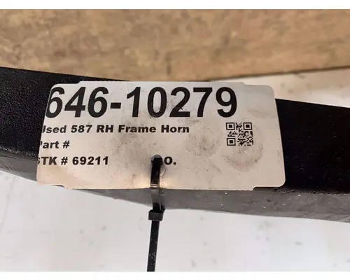 PETERBILT 587 Frame Horn