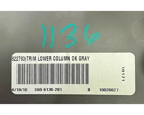 PETERBILT 587 Interior Parts, Misc.