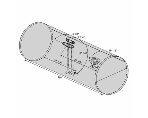 PETERBILT 95-104 GALLON FUEL TANK